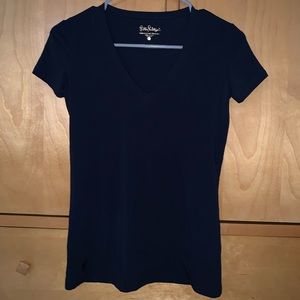 Lilly Pulitzer Michelle Top in True Navy